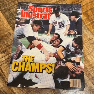 November 2, 1987 Sports Illustrated 'The Champs!' Magazine Cover